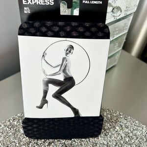 NEW w/ Tags EXPRESS Black Tights - M/L